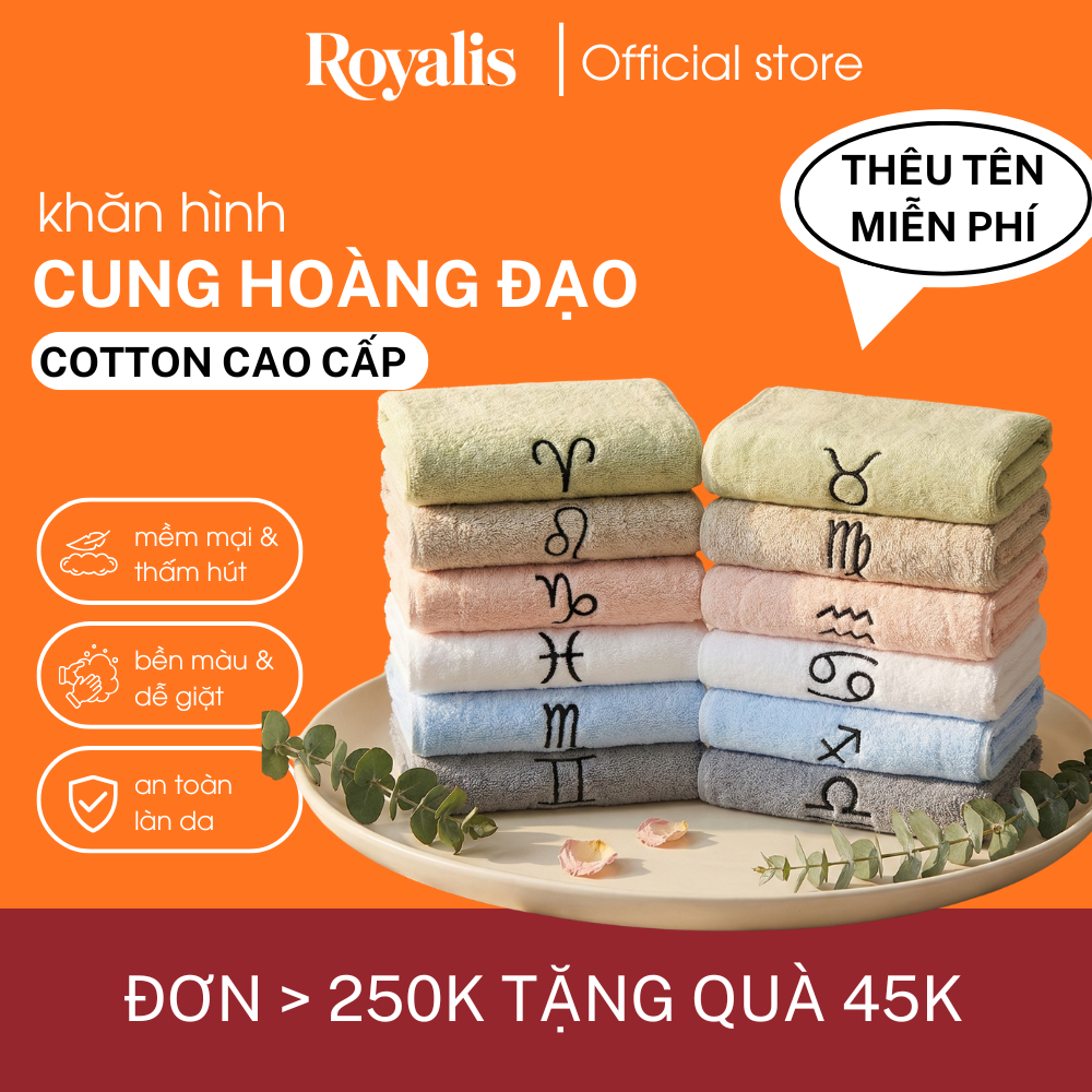 Khăn cung hoàng đạo + Tên