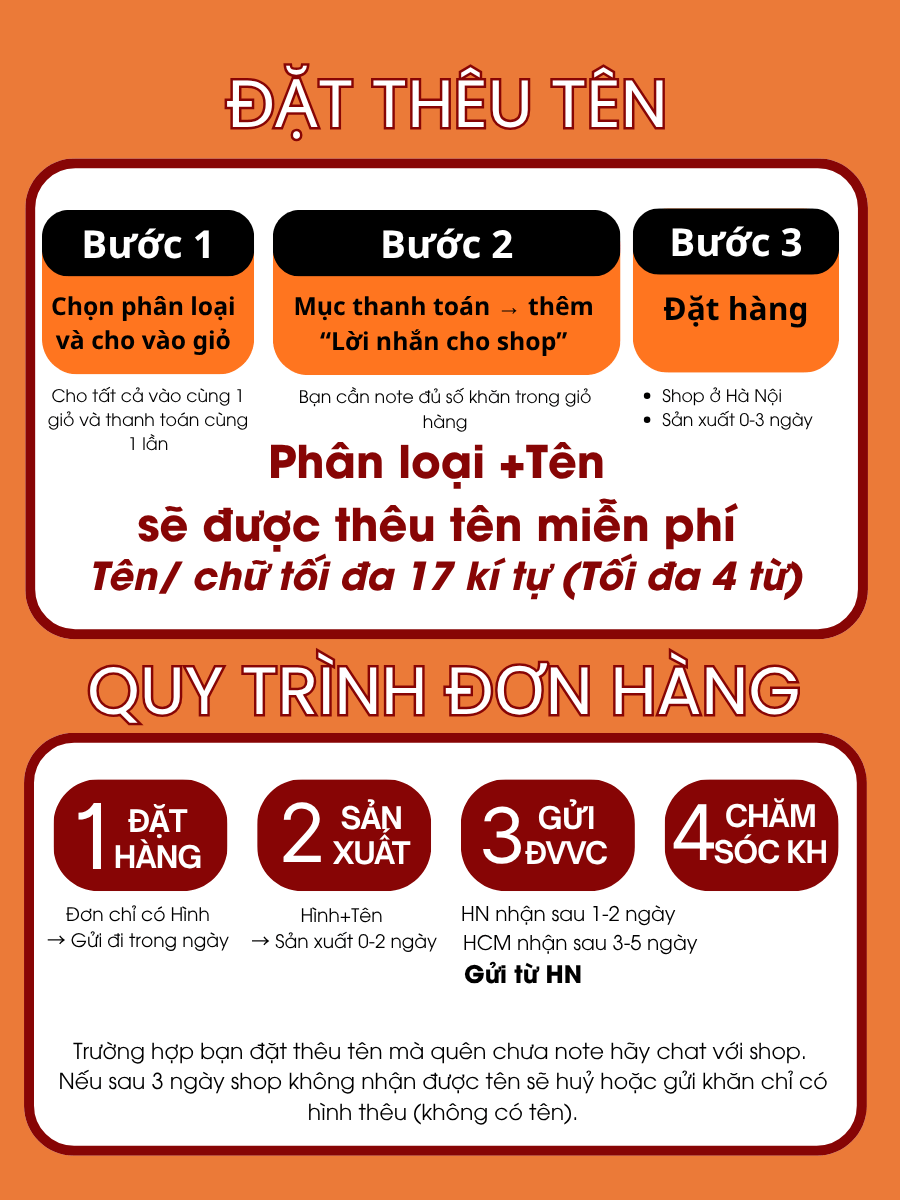 Khăn Động Vật + Tên